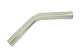 Tubo de aluminio 45 grados 35 mm 60 cm