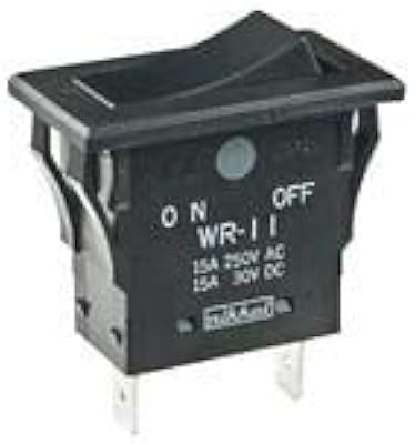 Rocker Switches SPST Sealed .250