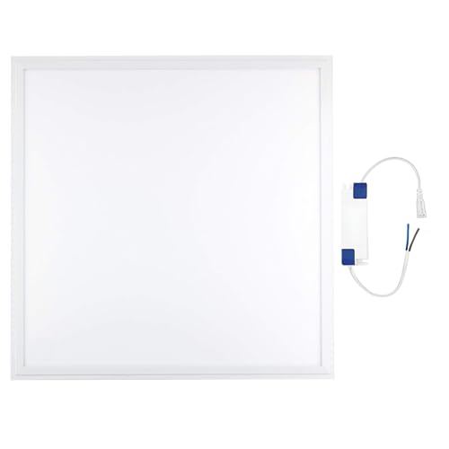 YASTA Plafoniera Led Soffitto 60x60 Pannello Led Da Incasso Per Cartongesso Luce Fredda 48w Pannello Luminoso Per Controsoffitto Con Cornice Bianca Ultra Slim 6000k
