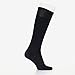 Toesox Casual Knee High Toe Socks (Black) Small
