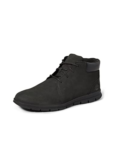 Timberland Graydon, Botas de Moda Hombre, Black Nubuck, 44 EU