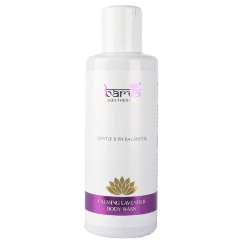 Image of Barva Calming Lavender Body Wash 200ml | With Aloe Vera | Relaxing & Moisturizing Shower Gel | Gentle Cleansing for All Skin Types | Stress Relief Bath Care