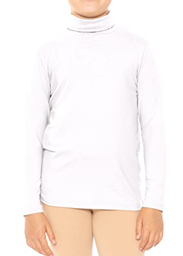 Image of STRETCH IS COMFORT Girl's Oh So Soft Long Sleeve Turtleneck | Youth Size 2-16