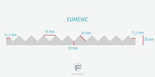 Mousse Feldherr EUMEWC040 pour organiser et protéger vos outils en bac - 2