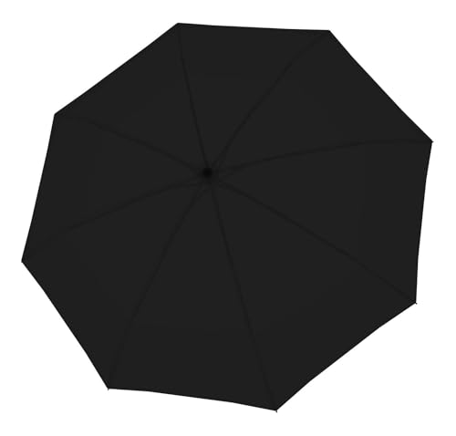 Parapluie Doppler Fiber Stabil AC noir idéal pour vos trajets urbains quotidiens