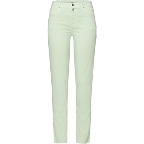 BRAX Women's Shakira Cosy Trousers in Iced Mint Cover