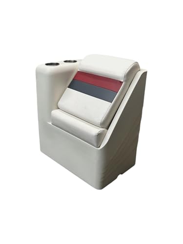 Horizon Manufacturing Premium Series Left Radius Lean Back White/Red/Charcoal 3017AAEC