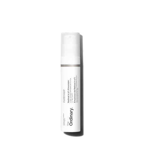The Ordinary Retinal 0.2% Emulsion, Emulsión Retinal al 0,2%, Sérum retinoide de alta potencia para un tratamiento antiedad avanzado, 15 ml