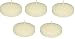 D'light Online Large Floating Candles 3 Inch Bulk Pack for Events for Weddings, Spa, Home Decor, Special Occasions and Holiday Decorations - (Ivory, Set of 24 Pieces Per Case)