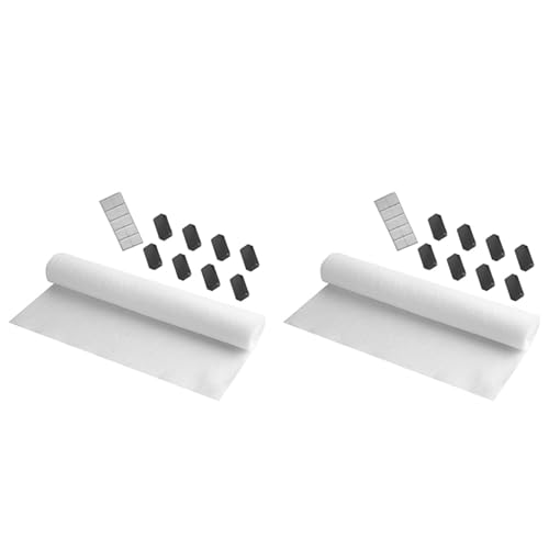 Diheohg Papel absorbente de aceite para campanas extractoras, filtro de aceite segmentado para campanas extractoras, papel absorbente de vapor de aceite resistente a altas temperaturas