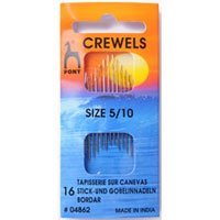 Pony Gold Eye Sewing Needles: Crewels Size 5-10, Multi-Colour