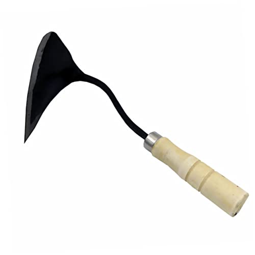 SUPVOX 2 Piezas Pico Triangular Torcido Rastrillos Pequeña Azada Herramientas De Jardín Herramientas De Jardinería Estribo Bordeadora De Césped Cenefa Manual Escardador Acero Carbono