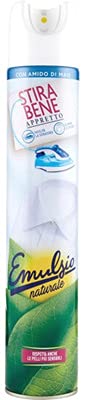 Emulsio Set 12 Stira Bene Appretto Spray 500Ml Accessorio per Stirare