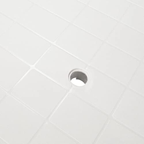 Voupuoda Gartentisch, Buffettisch, Biertisch, Beistelltische, Bistrotisch Weiß 101 x 68 x 72 cm Kunststoff – Bild 5