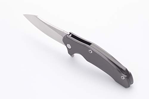 BASTION Folding Pocket EDC Knife, Premium ‘Braza Bro’ D2 Tool Steel Folding Knife