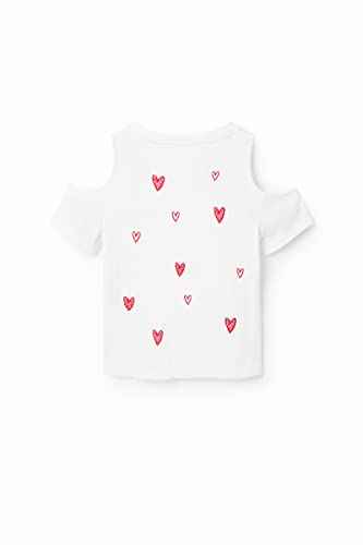 Image of Desigual Girls' Ts Utah 1000 Blanco