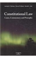 Paperback Constitutional Law: Cases, Commentary and Principles Book