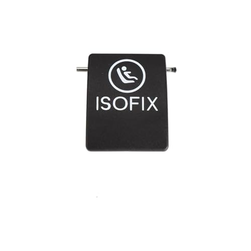Car Seat ISOFIX Switch Cover for Mercedes Benz W205 W253 W238 C E GLC Class C200 C220 C300 GLC250 GLC300 E220 E300 E350 E400 AMG(Black)