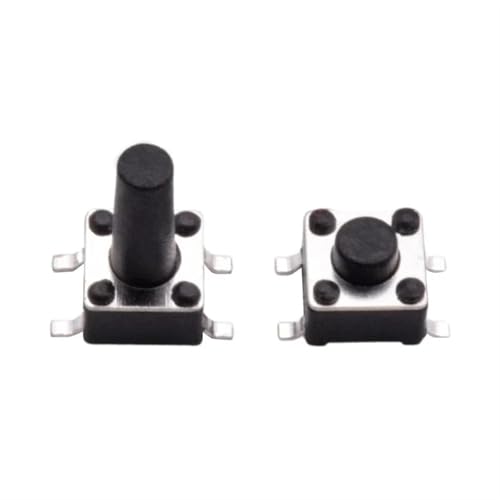 Interruptor táctil micro con restablecimiento de energía instantáneo para circuito SMT 50pcs