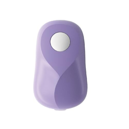 Electric Tin Opener with Smooth Edge Cutting - One Touch Automatic Can Opener UK | Cordless Operation with Auto Stop & Safety Lock | Easy-Open Design for Arthritic Hands (Purple)