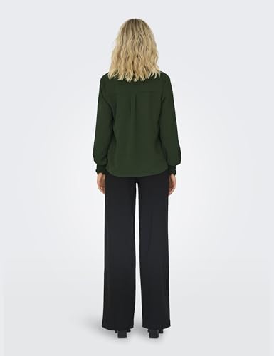 ONLY Onlmette V-Neck Ls Smock Top Noos WVN 5