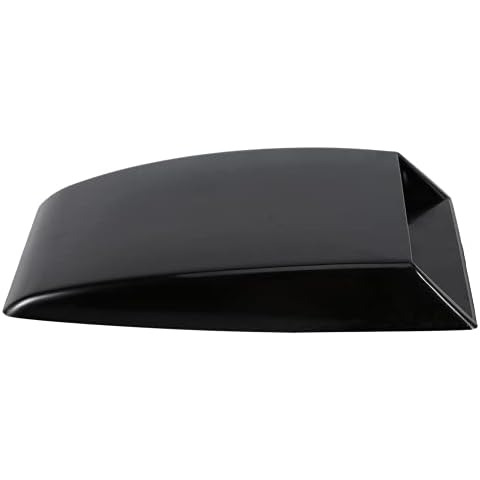 Air Intake Scoop Hood Air Intake Scoop Bonnet Vent Cover Car Decorative Universal Bonnet Vent Cover Hood for Cars and Vehicles(Black) Cover