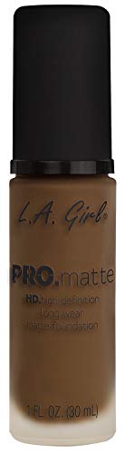 L.A. Girl Pro Matte Foundation, Cappuccino, 1 fl. oz, Beige
