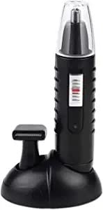 Water Resistant Stainless Steel Nose and Ear Hair Trimmer Easy to use Unisex Easy to Clean and Maintain