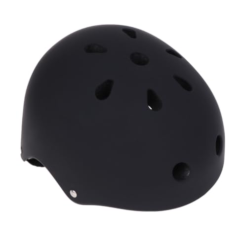 Casco de seguridad negro de protección reforzada con diseño ajustable contra impactos fuertes