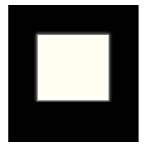 Panneau rétro-éclairage LED acrylique fin 50x50cm pour éclairer uniformément vitrine et comptoir