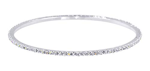 #15094 - Single Thin Rhinestone Bangle