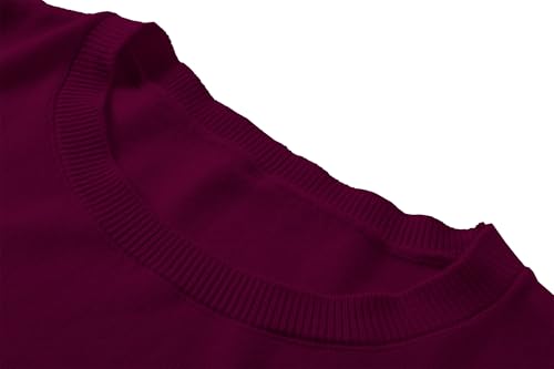 Image of SANGTREE Short Sleeve Sweater for Women Crewneck Summer Knit Tops | Summer Knit Pullover Tops.Perfect for Daily,Work,Home,Holiday,Travel,Shopping Etc.
