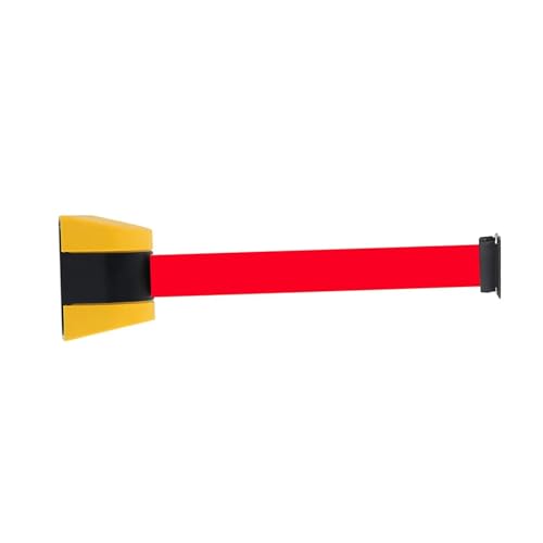 Barrière de ceinture murale avec ruban d'avertissement étirable 1.8m