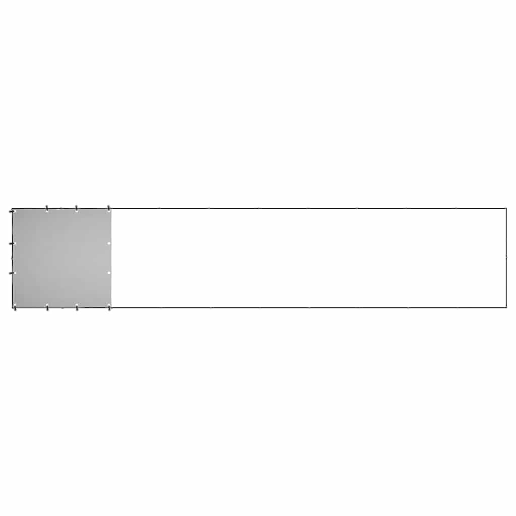 Obudowa dla psa Ocel 6,05 m² Stal z dachem polietylenowym