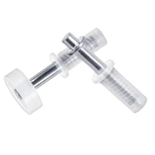 Kit de herrajes para puerta plegable con 8 piezas de ruedas guía y pivotes superiores miniatura 1