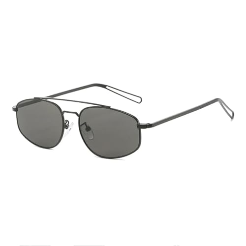 Lunettes de soleil de conduite et extérieur monture métal rétro UV400
