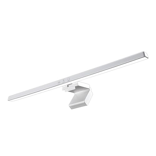 モニターライト LED クリップオンモニターライト ([50cm] ウェイトタイプ,ホワイト) Guyyelt 288477