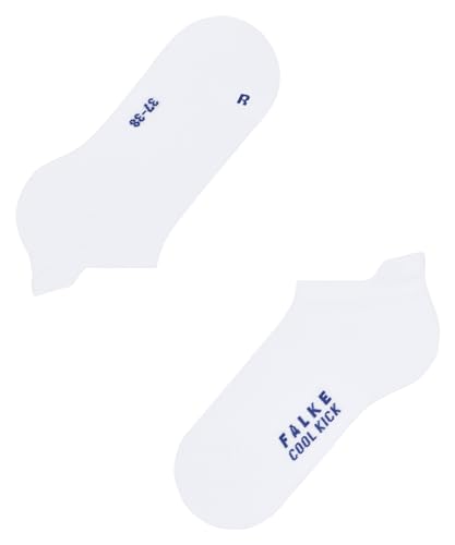 Image of FALKE Women's Cool Kick Sneaker Socks, White, 6.5-8.5