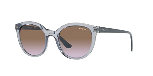 Vogue Eyewear Women's Vo5427S Oval Sunglasses, Violet Gradient Brown, 50 mm2
