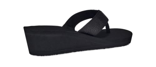 Teva Teva Women's Mush Mandalyn Wedge 2-W,Motif Black,10 M US
