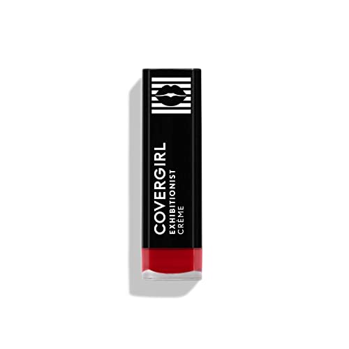 COVERGIRL Exhibitionist Cream Lipstick, Real Red - image 2