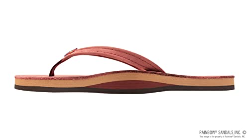 Image of Rainbow Sandals Women's Single Layer Leather Sandal Narrow Strap