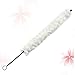 VICASKY Straw Cleaning Brush Cleaning Brush for Straws Flute Cleaner Kit Flute Pipe Cleaner Cotton Cleaner Brush Straw Cleaner Cleaning Tools Cotton Brush Cleaning Rod Cotton Thread White