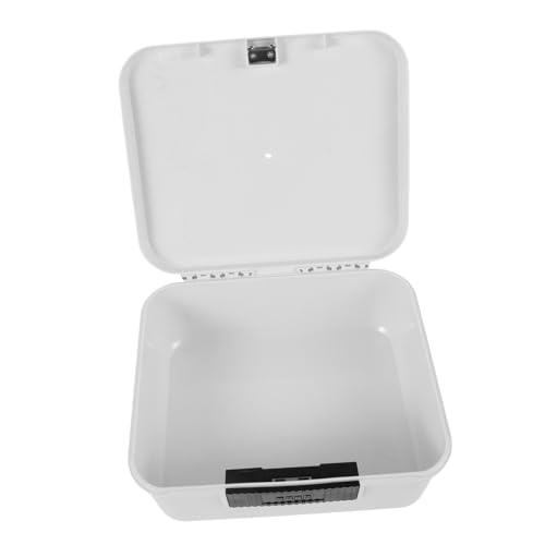 Operitacx Caja De 3 Piezas De Almacenamiento Con Contraseña Cerraduras Portátiles Caja De Seguridad Pequeña Con Combinación Kit De Caja De Seguridad Para Llaves Juguete Pequeño Caja