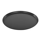 Juego de 8 bandejas de gastro, superficie antideslizante, borde alto, bandeja redonda para servir, bandeja de camarero para café, bar, restaurante (40 cm)