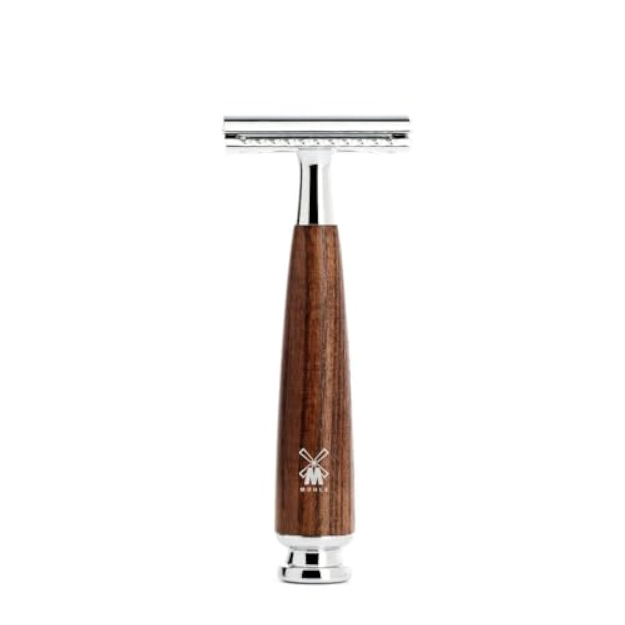 MÜHLE RYTMO Steamed Ash Double Edge Safety Razor, Closed Comb