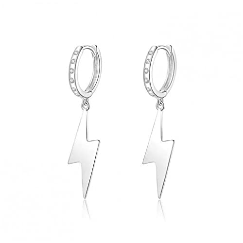Boucles d'oreilles Flash Lightning punk et bijoux unisexes tendance