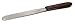 A2Z-WHS8 Stainless Steel Lab Spatula with Wooden Handle, 8