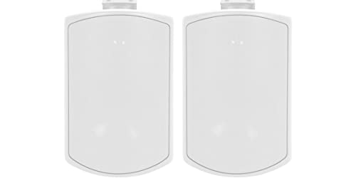 Elipson Rain 6 Blanc Enceintes Extérieures (la Paire) - Les Beatles, Paul McCartney, John Lennon, RIngo Starr, George Harrison Elipson Rain 6 Blanc Enceintes Extérieures (la Paire)