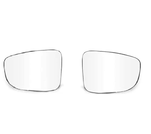 反転ミラー 車用バックミラーレンズガラス に適合するマツダ3 に適合するアクセラ 2017-2018 2019年式用 左右ドアリフレクターガラスレンズ(左右)